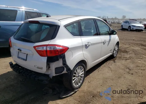 2015 Ford C-Max Premium Sel from USA, damaged, VIN 1FADP5CU7FL105365